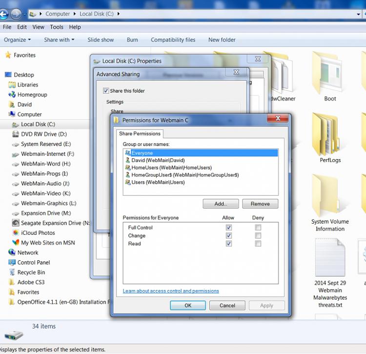 Help to create a regular LAN to share drives/folders - not Home-webmain-cdrive-permissions.jpg