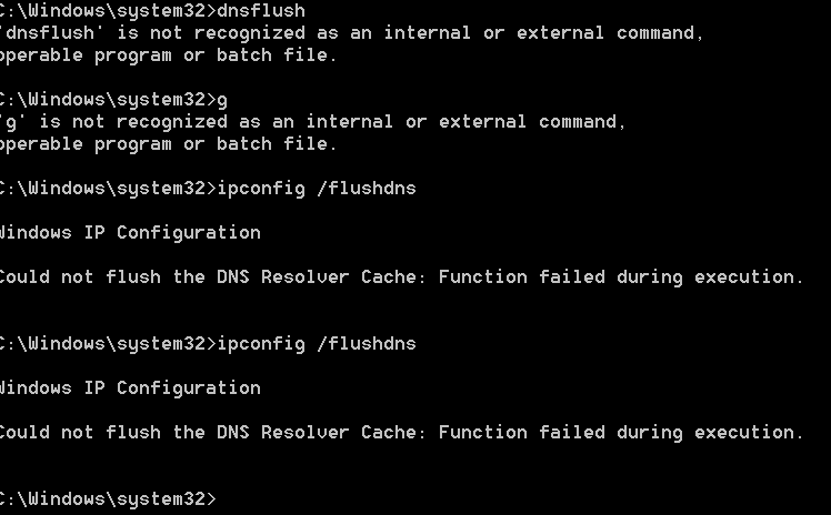 May I please get help with flushing my dns?-did-not-flush.png