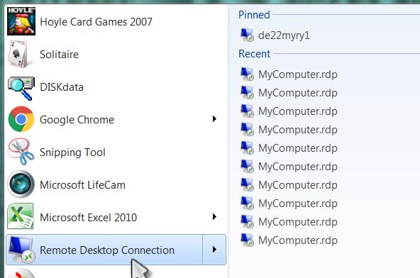 Remove 'recent' entries from Remote Desktop Connection on Start Menu-rdc-capture.jpg