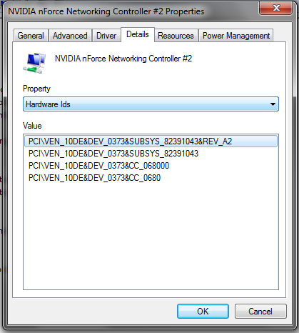 Steady degredation of network connection-hardware_id.png