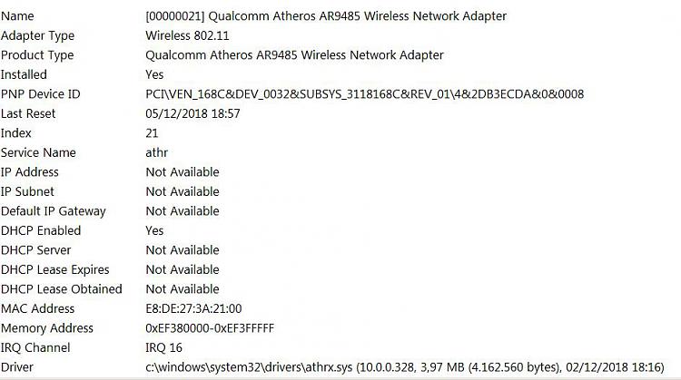 PCIe Wi-Fi class N (150Mbps) ONLY doesn't work under Win7 HP-msinfo_ar9485.jpg