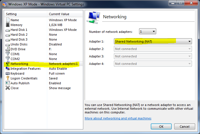 Win7 XP Mode will not join home network-xpmode_networking_1.png