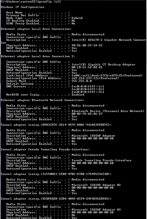 Lost network connectivity-ipconfig.png