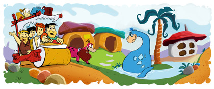 Google celebrates its 12th year-google-flintstones.jpg