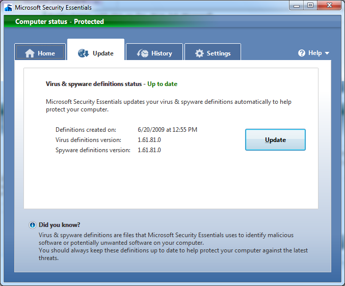 Microsoft announces free antivirus, limited public beta-update.png