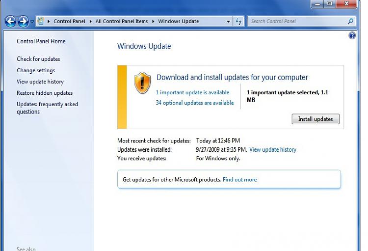 New Win7 compatibility update came via Win Update-update.jpg