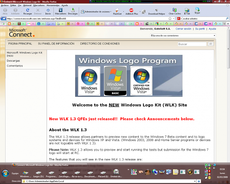 WLK 1.47048 and Windows 7 build 7048 confirmed-wlk.png