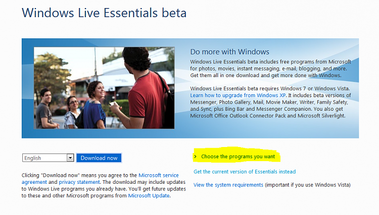 Windows Live Essentials Beta due for release-capture.png