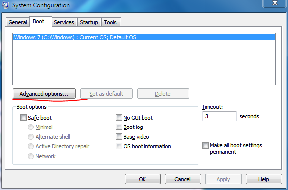 Is there a method for turning off dual core processing ?-boot.png