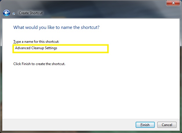 Advanced Disk Cleanup - Create Shortcuts Without A Batch File!-3.jpg