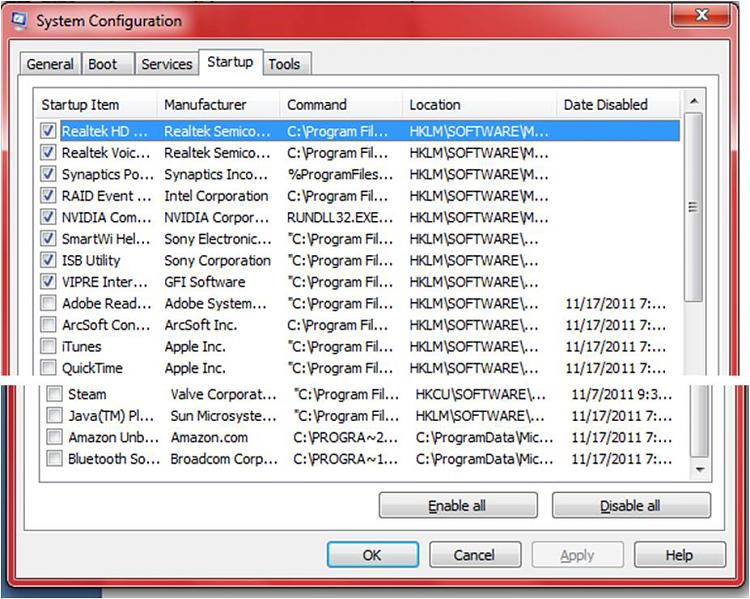 Laptop NBA 2k11 running slow when it was fine a few days ago-startup.jpg