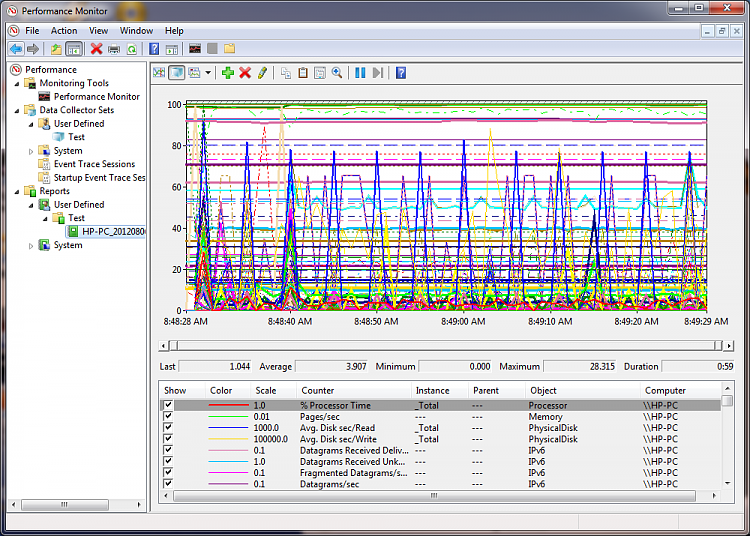 perfmon log to file windows 10