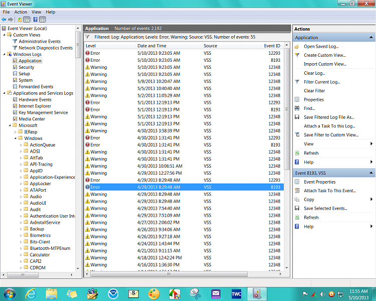 Event Viewer Errors &amp; Warnings-2013-05-10_115508-_-55-events-vss.png