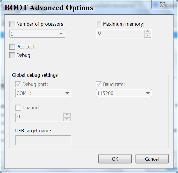 Windows &amp; x64 Says RAM 8gb (4gb useable). Hardware Reserved the rest-advance-boot.png