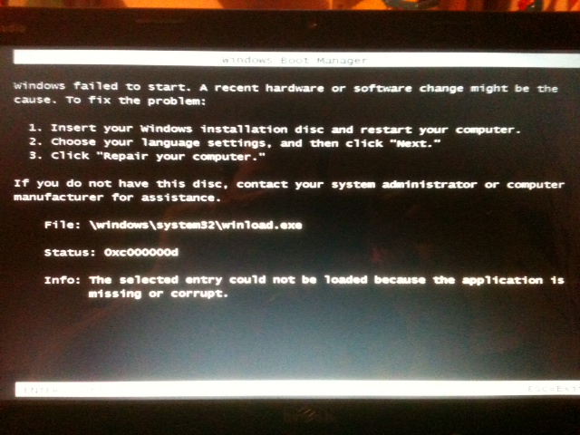 Repair your computer option not working (restoring factory backup)-photo2.jpg