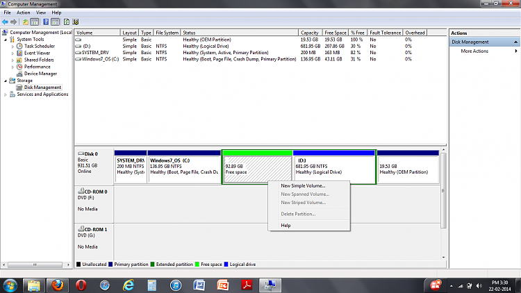 How do I delete the free space to make it unallocated space-capture2.png