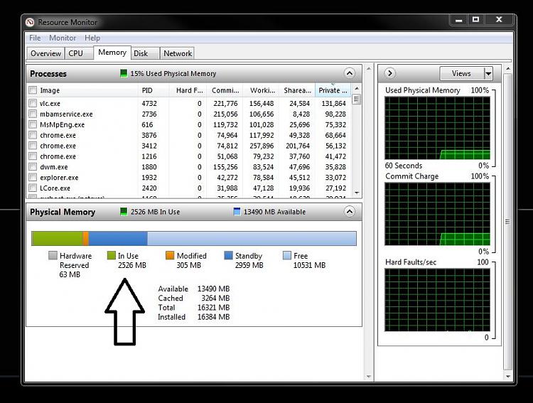 Task Manager Physical Memory % not releasing, after running VLC MP-capture.jpg