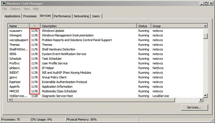 Svchost.Exe Vista High Cpu Usage