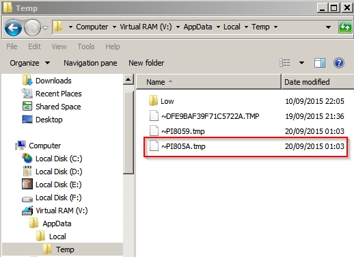 Appdata local temp hotsell
