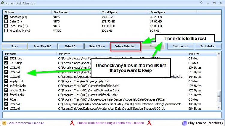 28,542 TMP files and Disk Cleaner no help.-puran-disk-cleaner4.jpg