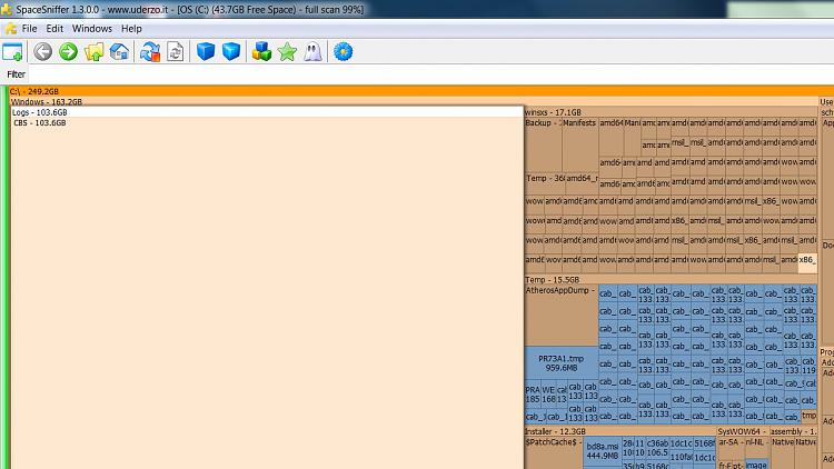 Not much files in C drive but it shows only few Gb storage left!!-slide1.jpg