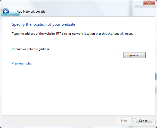 Clear Windows Explorer history in Windows 7 - How to-add-network-location.png