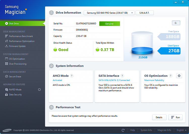 Let Samsung Magician optimize SSD?-magician_menu_shot.png