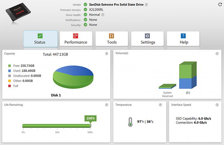 At start-up my machine beeps once but the OS does not load-dashboard.jpg