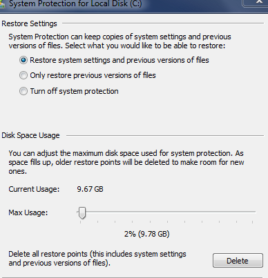 System Protection to create Restore Point only works in manual mode-sysres.png