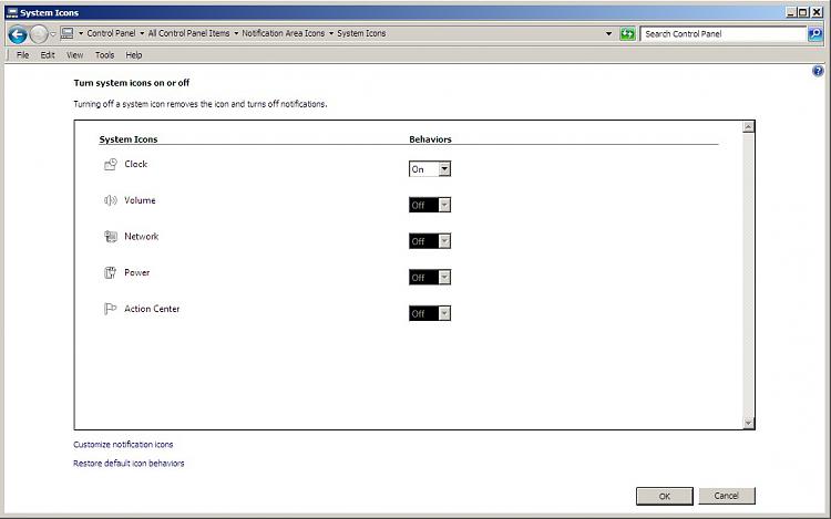 How do I turn my sound, network, action center and power icons back on-notification-area-icon-settings.jpg