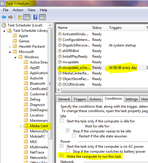System wakes up on its own (hp tm2)-mediacenterwaketask.png