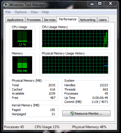 Task Manager showing just 1 Processor-log3.png