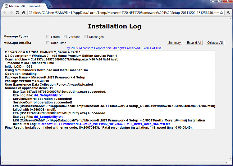 Microsoft .Net Framework 4 Fatal Error During Installation 0x80070643-installation-log.png