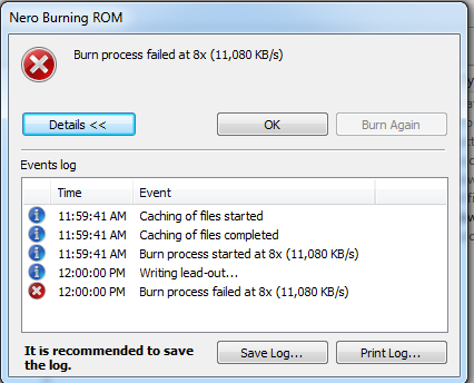 Nero Burning ROM 11 conflict with Windows 7-error-message-burn-failure-nero.png