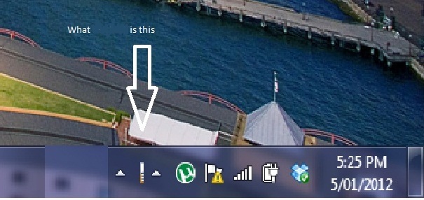 Can anybody please tell me what this ICON is in my system tray-wtf.jpg