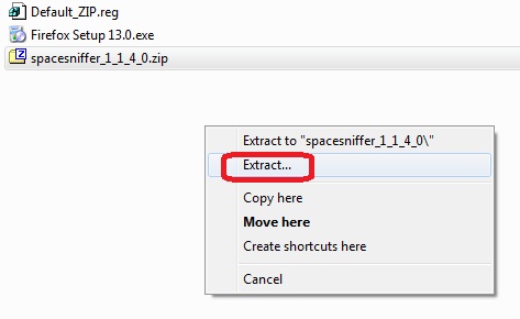 Getting rid of &quot;extract...&quot; context menu item in windows 7-problem.jpg