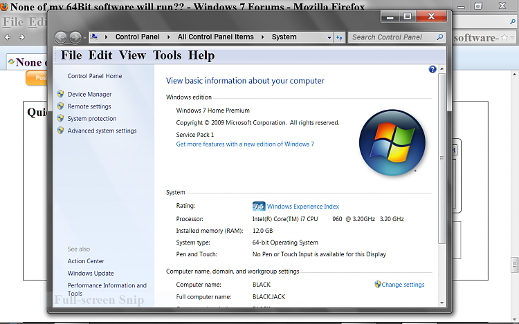 None Of My 64bit Software Will Run Windows 7 Help Forums