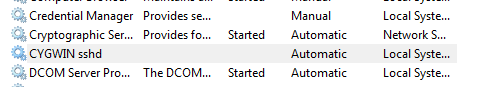 ssh: connect to host localhost port 22: Connection refused-cygwin_sshd_present.png