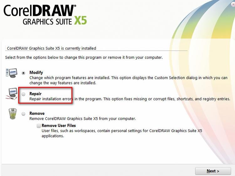 corel draw x5 recommended system requirements