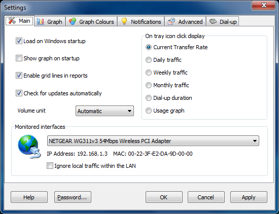 Free - Network Bandwidth Meter x86/x64-networx1.png