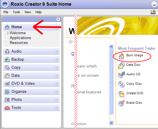 Hard Drive Partitions - Changing with GParted-burn_iso_02.png