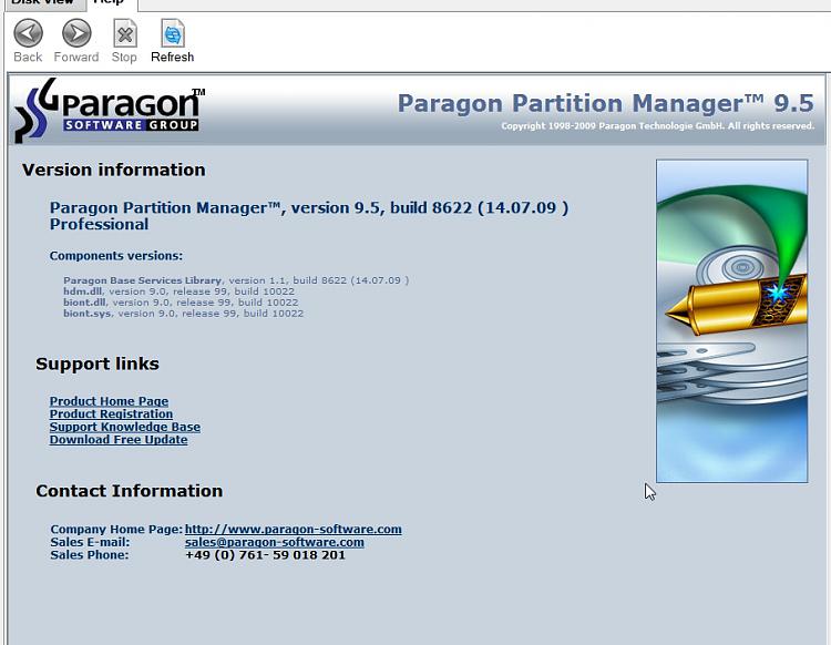Paragon partition manager professional 9.5 build 8622 portable
