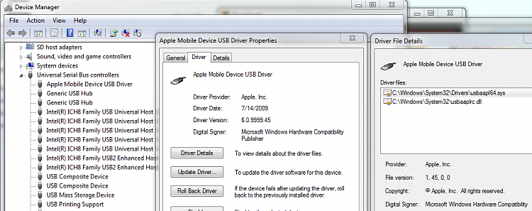 Windows 7, iTunes and iPhone-driver.png