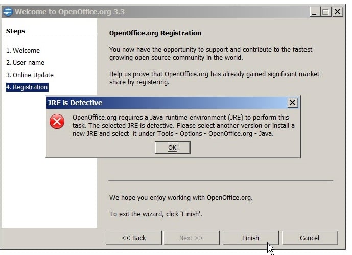 Java Runtime Environment is defective for using Open Office on x64 Windows  10 Forums