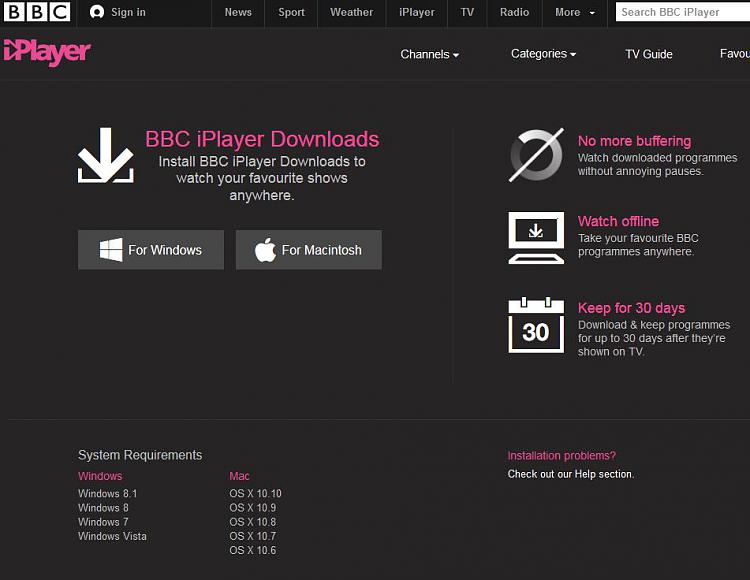 Problems playing downloaded BBC IPlayer ?? - Windows 7 Help Forums