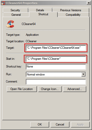 CCleaner ccsetup504.exe: &quot;...side-by-side configuration is incorrect&quot;-ccleaner64-properties.jpg