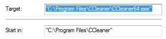 CCleaner ccsetup504.exe: &quot;...side-by-side configuration is incorrect&quot;-2015-04-13_214820-ccleaner-desktop-shortcut-properties.jpg
