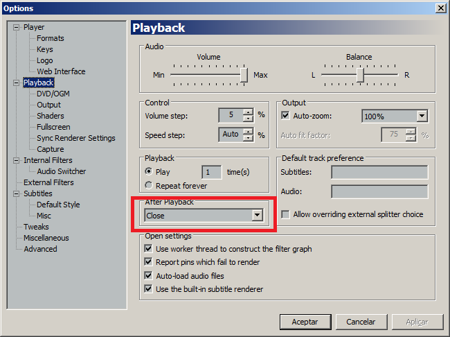 Media Player Classic Close File After Playback Windows 10 Forums Media Player Classic Close File After Playback Windows 10 Forums