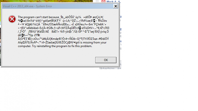 Microsoft Visual C++ Redistributable Difficulties-error-msg.png