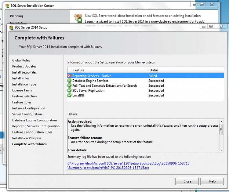 MSSQL server express, cant take ownership of windows/temp-sqlfail.png